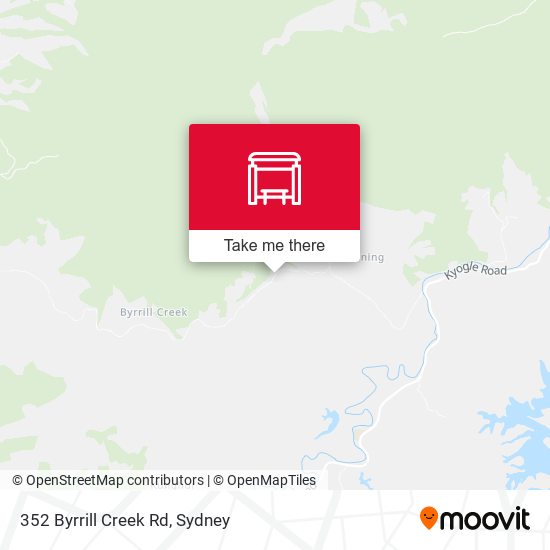 352 Byrrill Creek Rd map