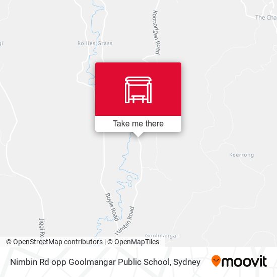 Nimbin Rd opp Goolmangar Public School map