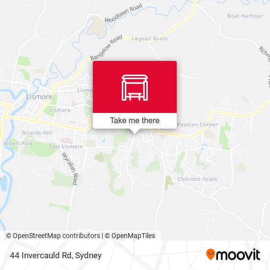 44 Invercauld Rd map