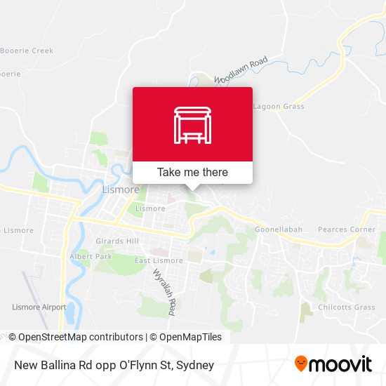 New Ballina Rd opp O'Flynn St map