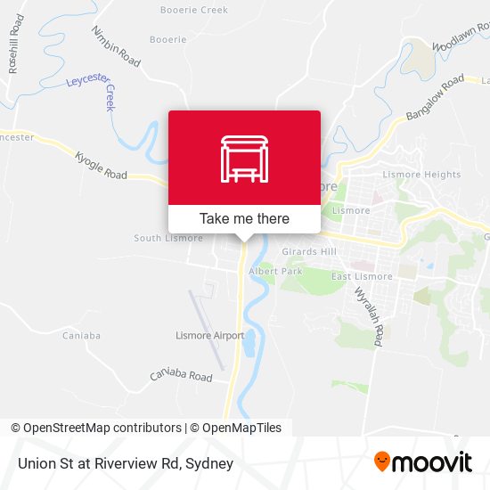 Union St at Riverview Rd map