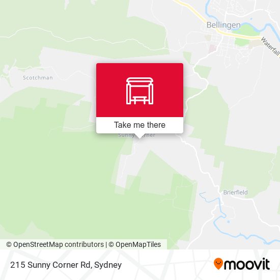 215 Sunny Corner Rd map