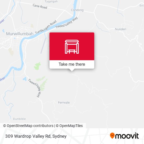 309 Wardrop Valley Rd map
