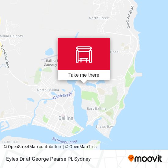 Eyles Dr at George Pearse Pl map