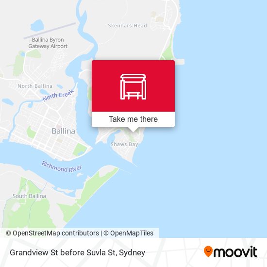 Grandview St before Suvla St map