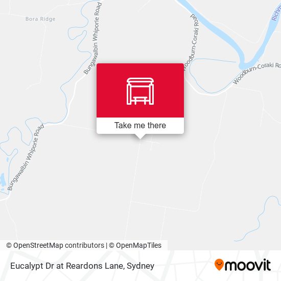 Eucalypt Dr at Reardons Lane map