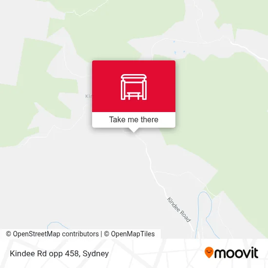 Mapa Kindee Rd opp 458