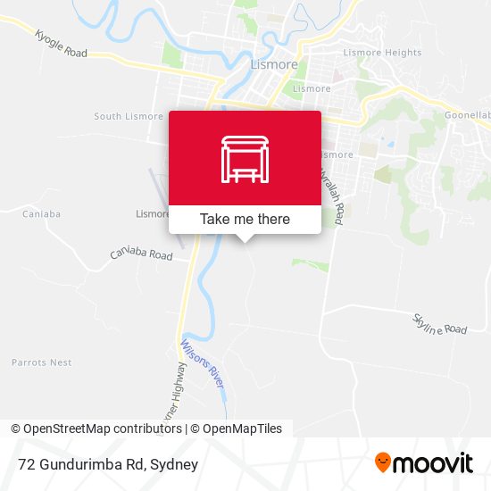 72 Gundurimba Rd map