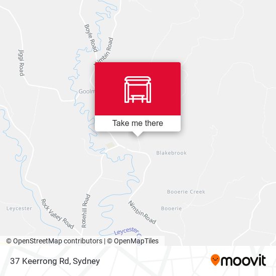 37 Keerrong Rd map