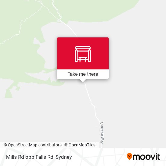 Mills Rd opp Falls Rd map