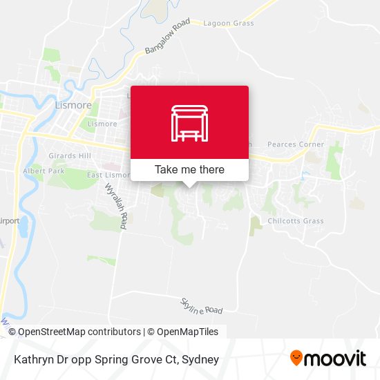Kathryn Dr opp Spring Grove Ct map