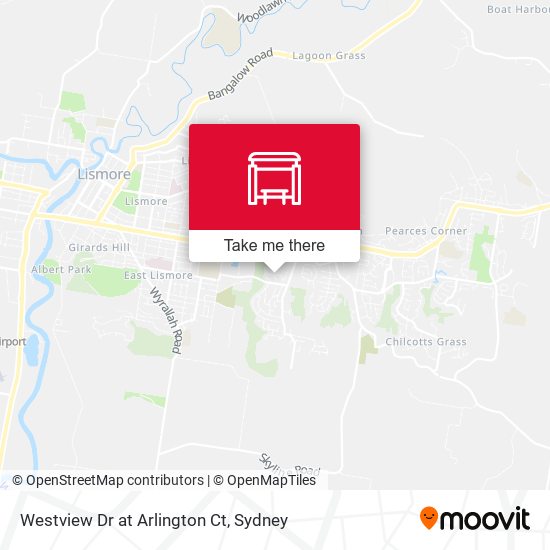 Westview Dr at Arlington Ct map