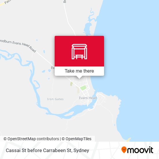 Cassai St before Carrabeen St map