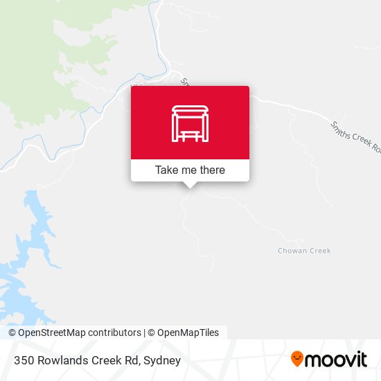 350 Rowlands Creek Rd map