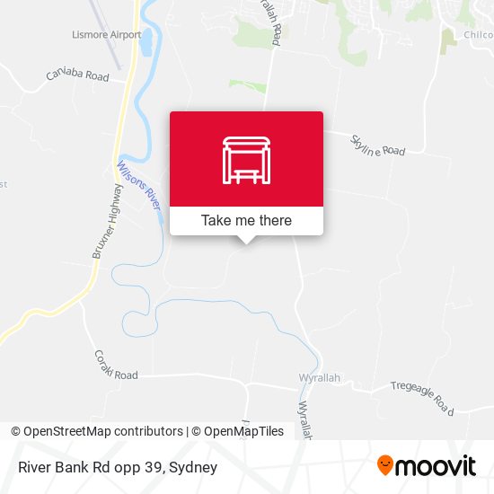 River Bank Rd opp 39 map
