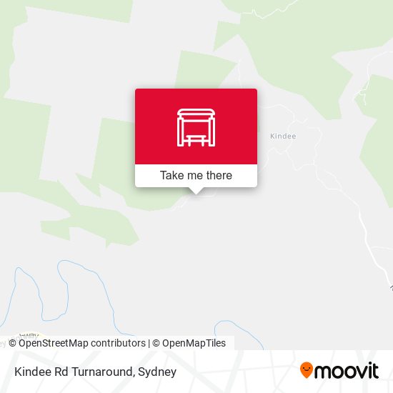 Kindee Rd Turnaround map