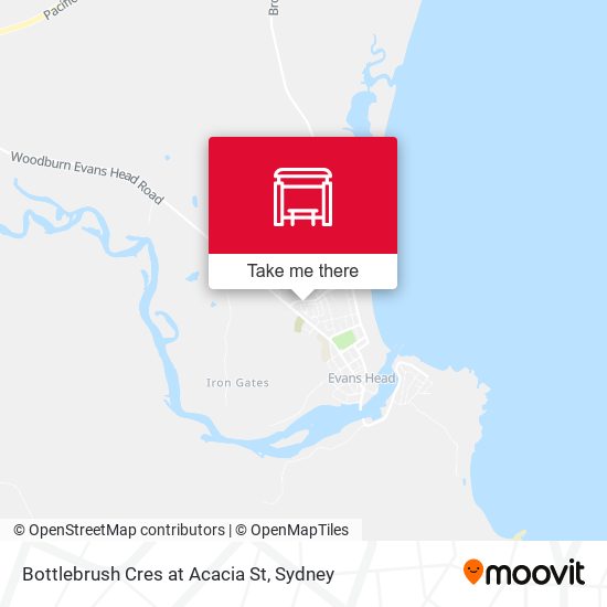 Bottlebrush Cres at Acacia St map