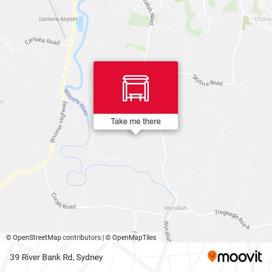 39 River Bank Rd map