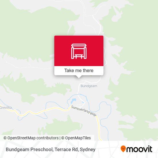 Bundgeam Preschool, Terrace Rd map