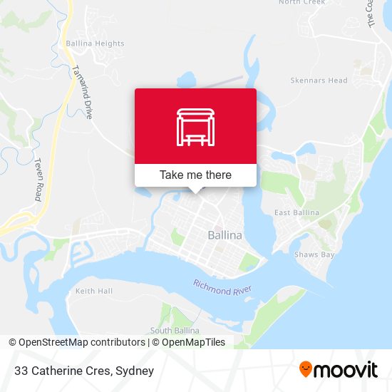 33 Catherine Cres map