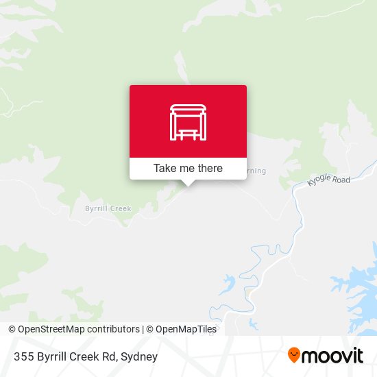 355 Byrrill Creek Rd map