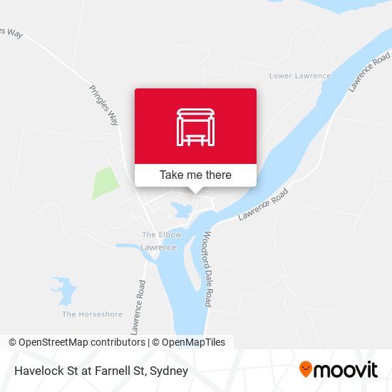 Havelock St at Farnell St map