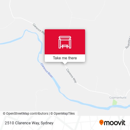 2510 Clarence Way map