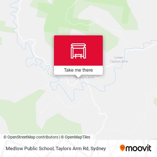Medlow Public School, Taylors Arm Rd map