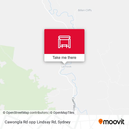 Cawongla Rd opp Lindsay Rd map