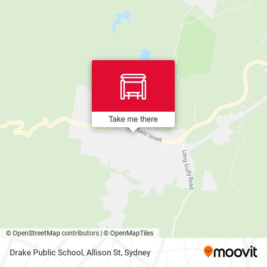 Drake Public School, Allison St map