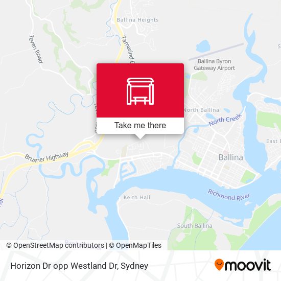 Horizon Dr opp Westland Dr map