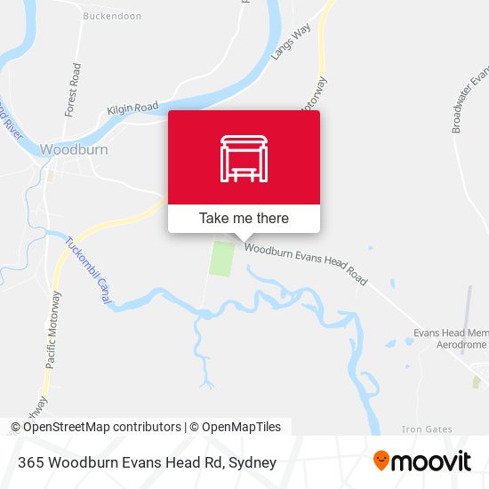 365 Woodburn Evans Head Rd map