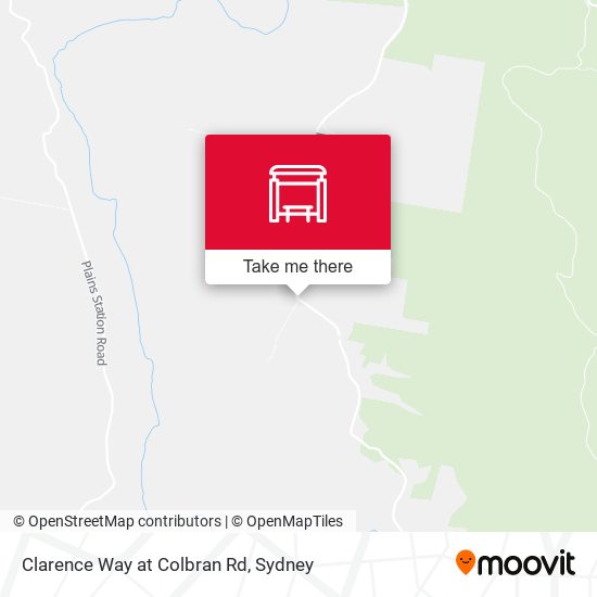 Clarence Way at Colbran Rd map