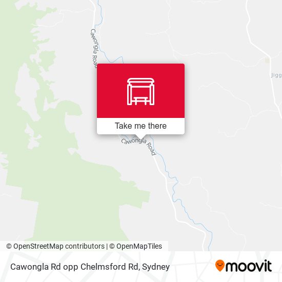 Cawongla Rd opp Chelmsford Rd map
