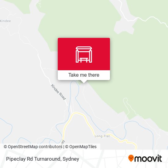 Pipeclay Rd Turnaround map
