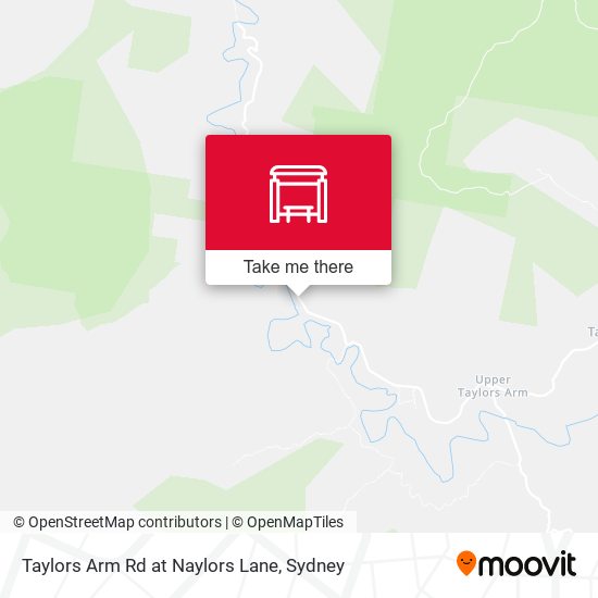 Taylors Arm Rd at Naylors Lane map