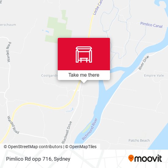 Pimlico Rd opp 716 map