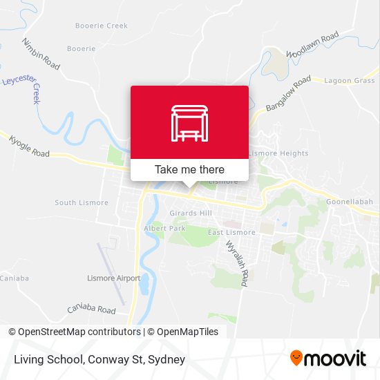 Living School, Conway St map