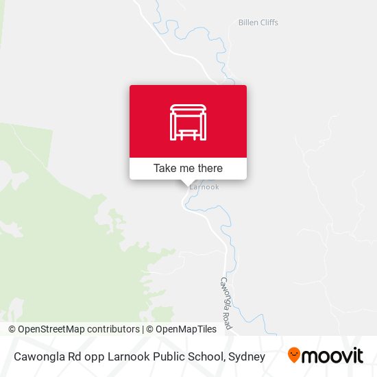 Mapa Cawongla Rd opp Larnook Public School