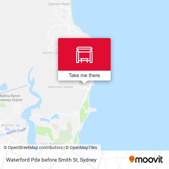 Waterford Pde before Smith St map