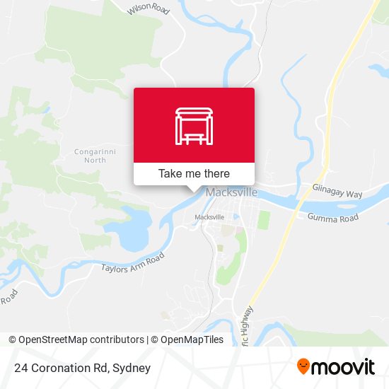 24 Coronation Rd map