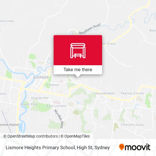 Lismore Heights Primary School, High St map