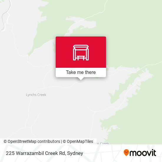 225 Warrazambil Creek Rd map