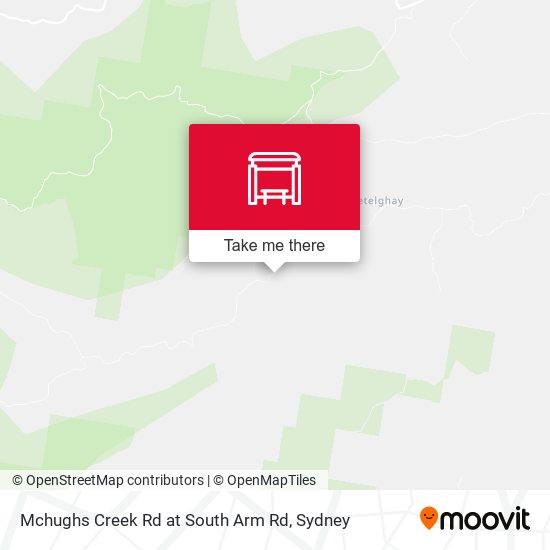 Mchughs Creek Rd at South Arm Rd map