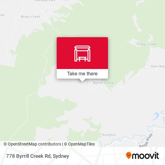 778 Byrrill Creek Rd map