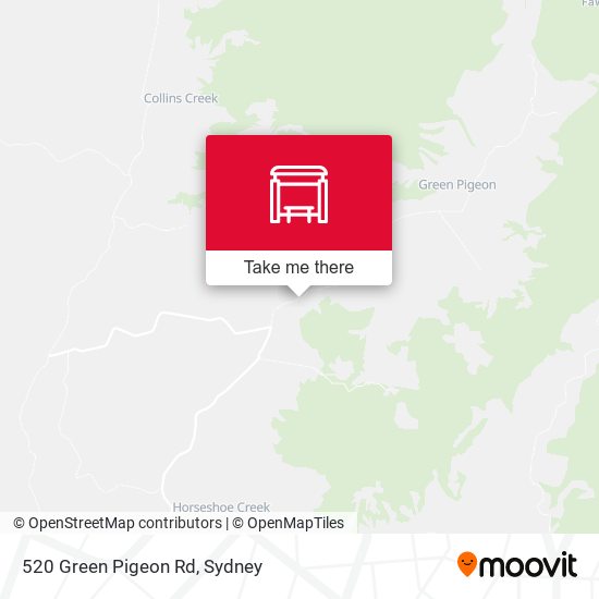 520 Green Pigeon Rd map