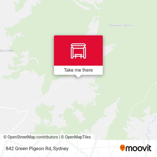 842 Green Pigeon Rd map