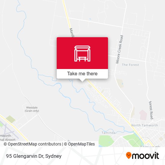 95 Glengarvin Dr map