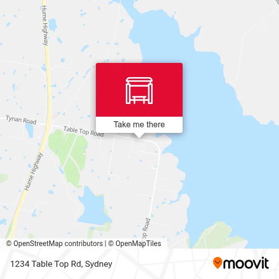 Mapa 1234 Table Top Rd