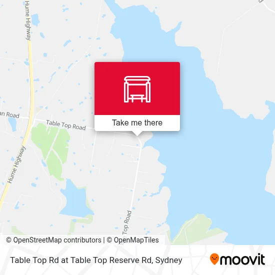 Mapa Table Top Rd at Table Top Reserve Rd